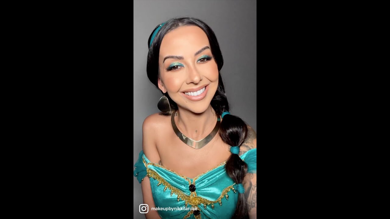 Jasmine Halloween Makeup