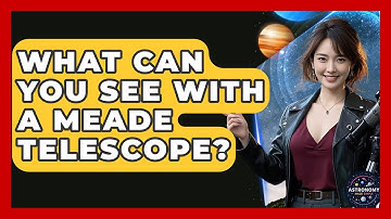 What Can You See With A Meade Telescope? - Astronomy Made Simple