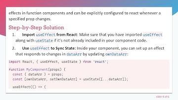 How to Make a Functional Component Re-render Properly on Parent