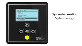 EC5 Homeowners Video Video 3 System Information Menu