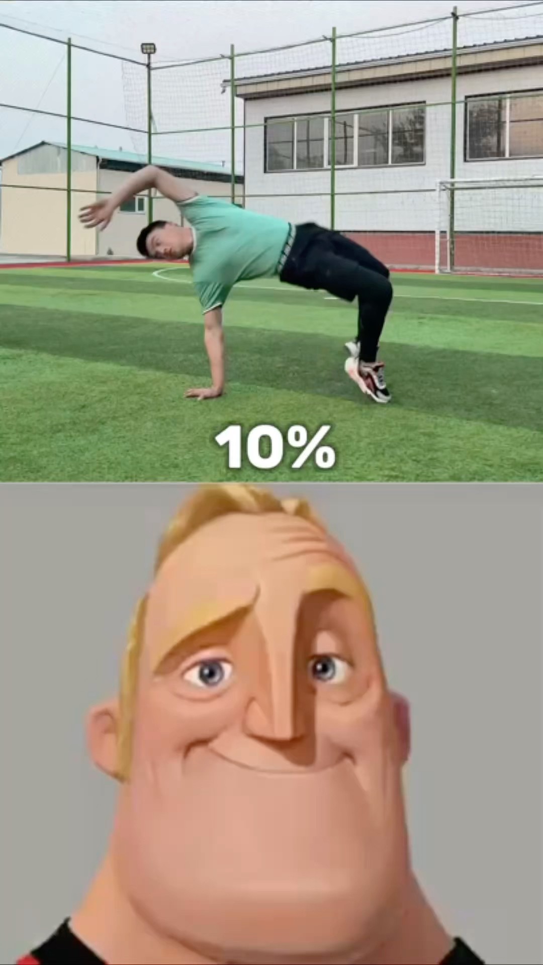 What is your level?   Backflip 1%?  and 101%??