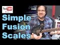 Fusion jazz rock scales for blues rock players  live masterclass