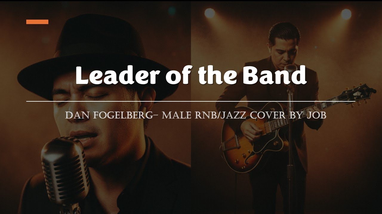Leader of the Band - Dan Fogelberg - Male RNB/Jazz Cover (Lyric Video)