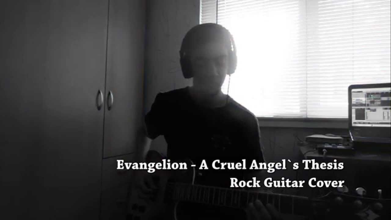 a cruel angel's thesis guitar