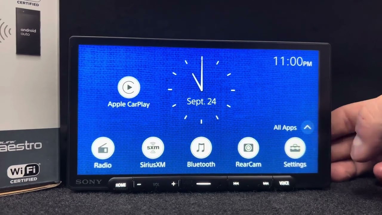 SONY XAVAX6000 radio at AUDIO EXPRESS