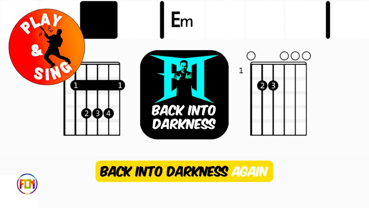 Blacklite District - Back into Darkness | Scrolling Guitar Chords & Lyrics
