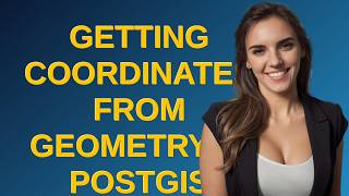 Gis: Getting coordinates from geometry in PostGIS