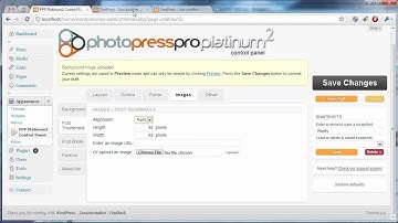Upload Images: Platinum2 WordPress theme from PhotoPressPro