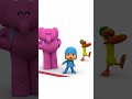 🏎️ Let&#39;s race with Pocoyo! Who will win? 🤔 | Pocoyo Shorts | #shorts