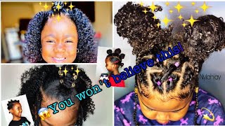 ✨🦋KIDS STYLING THEIR OWN HAIR😱||COMPILATION||