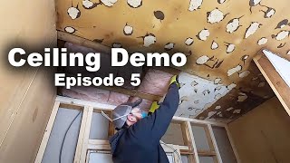 How to Remove Old Ceiling Drywall