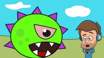 СЛИЗНЯК захватывает МИР #1 Прохождение игры про одноглазого ЛИЗУНА