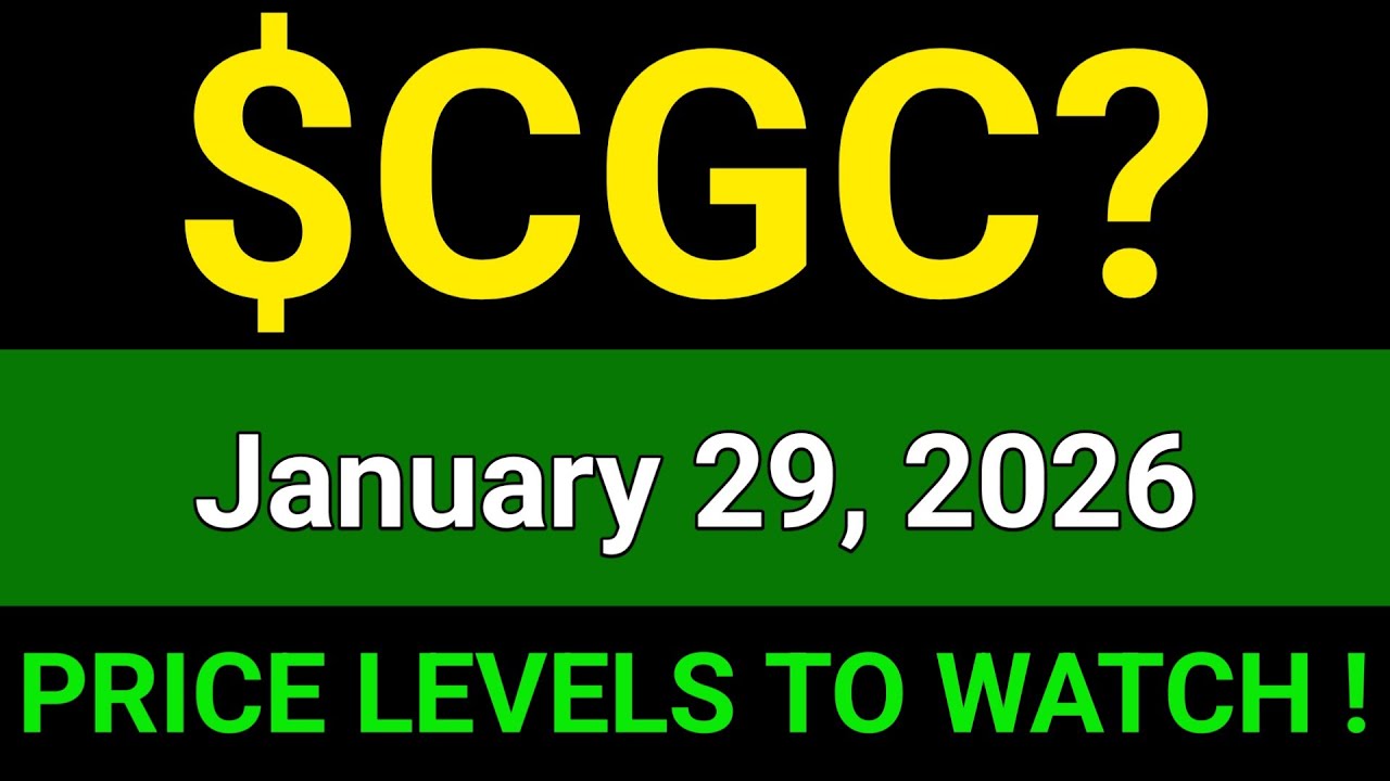 CGC Stock (Canopy Growth Corporation) CGC Stock Technical Analysis | January 29, 2026