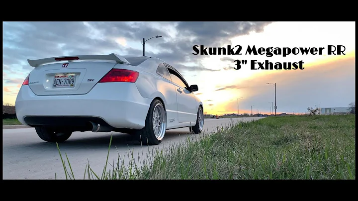 8th Gen Civic Si Skunk2 Megapower RR 3" Exhaust HIGH QUALITY