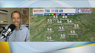 Cold start, mild finish on Thursday