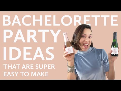 Video: How To Make A Bachelorette Party