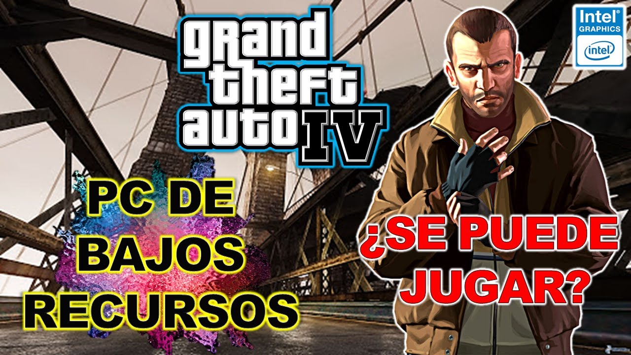 You can PLAY GRAND THEFT AUTO IV on LOW RESOURCES PC 