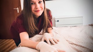 ASMR Full Body Massage POV Realistic Cosmetologist Doctor Roleplay Spa (english/german)