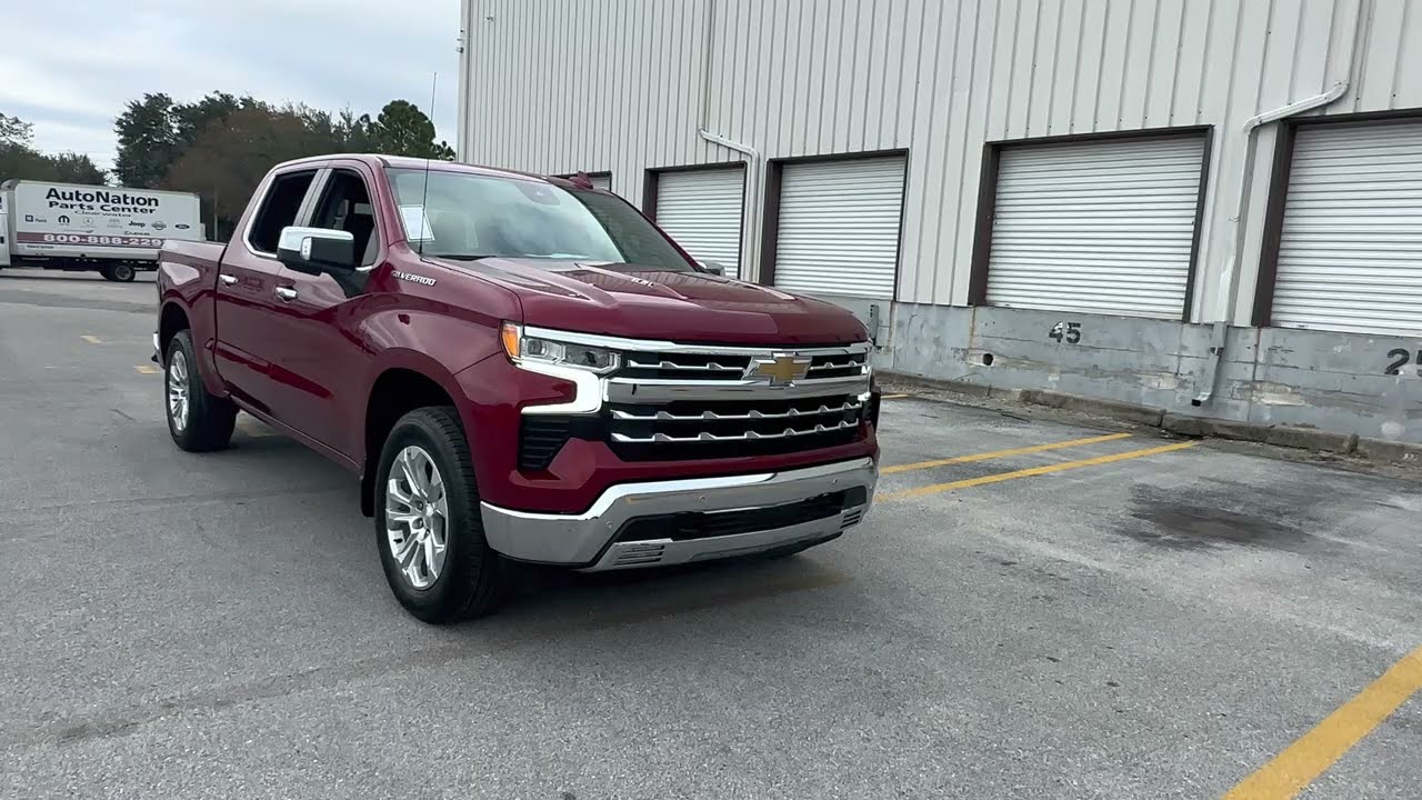 NEW 2022 Chevrolet Silverado 1500 Crew Cab LTZ 4WD  Red