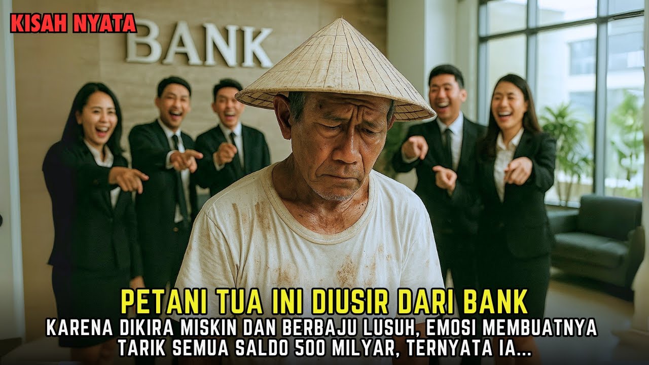 KISAH NYATA! 500 MILIAR DITARIK DALAM SEKEJAP, SETELAH PEGAWAI BANK HINA PETANI INI.