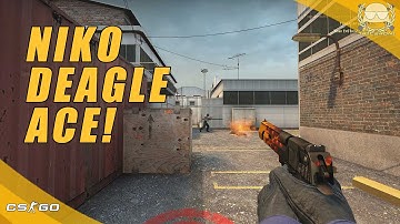 CS:GO | Niko SICK 1v5 Deagle Ace
