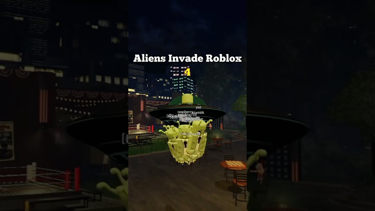 Aliens Invade Roblox 4 MICKEY VS ALIENS 