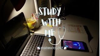 Study with me for 1 Hour with Relaxing Music Box Sound | Late Night Version | Med Student Edition screenshot 5