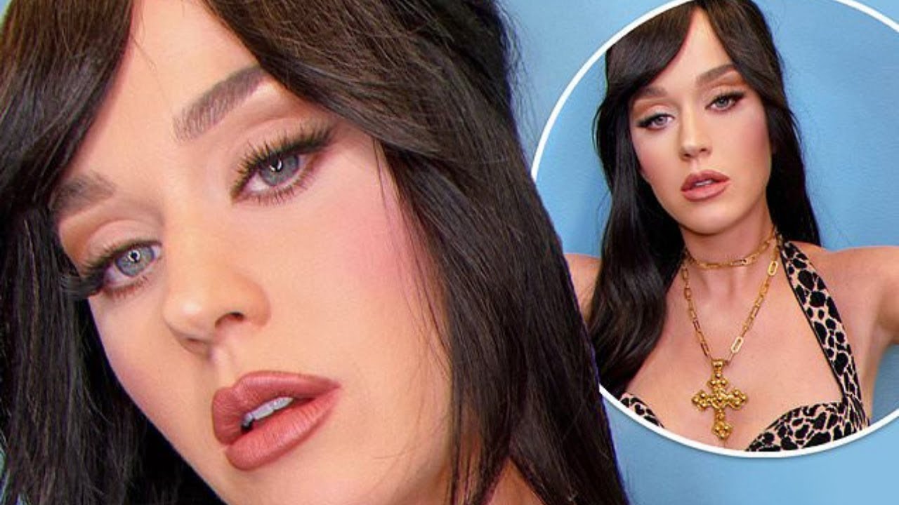 Katy Perry Rocks Long Dark Hair on Instagram and Orlando Bloom Leaves a