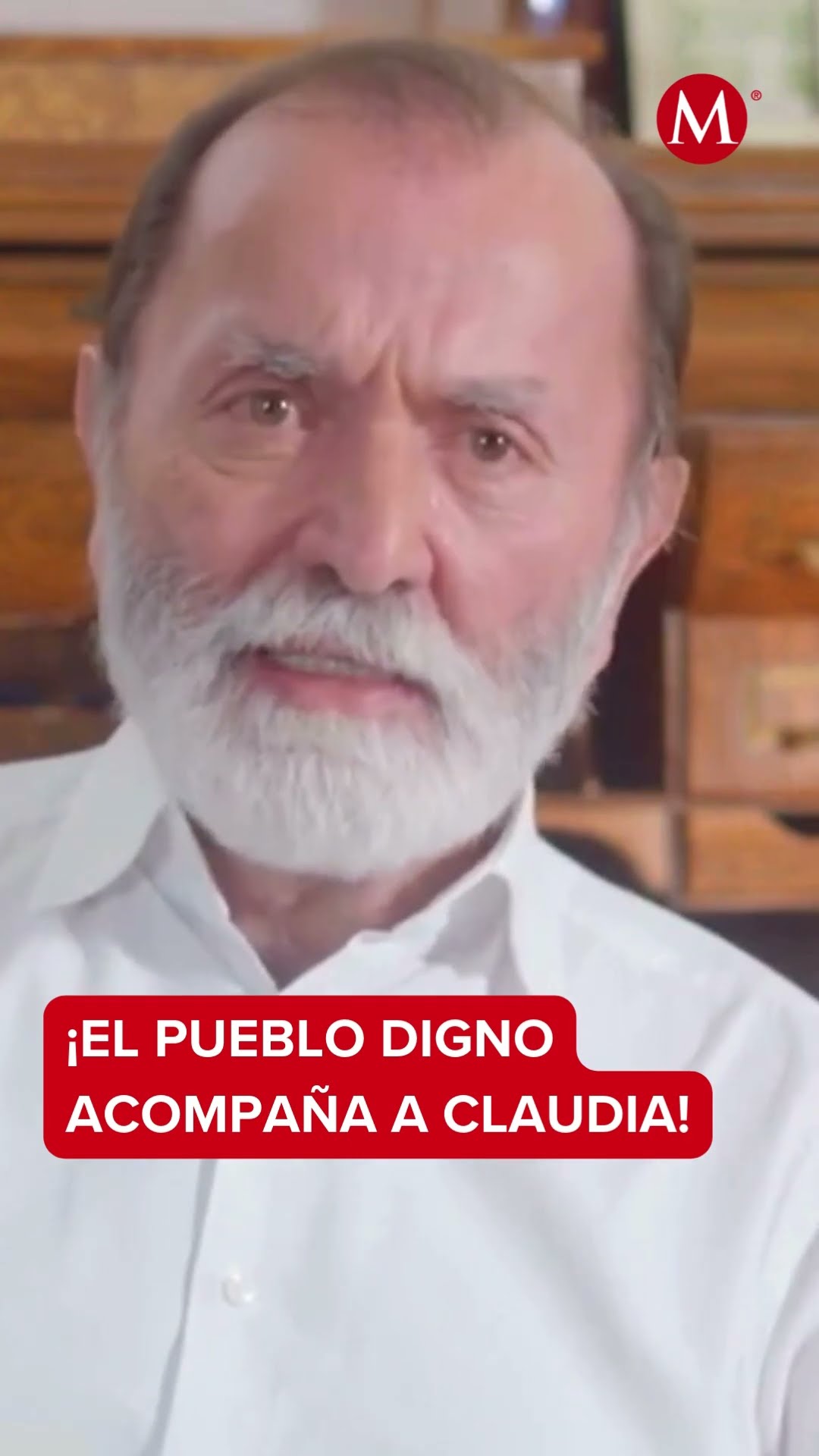 Claudia frente a Trump, no está ni estará sola jamás: Epigmenio Ibarra