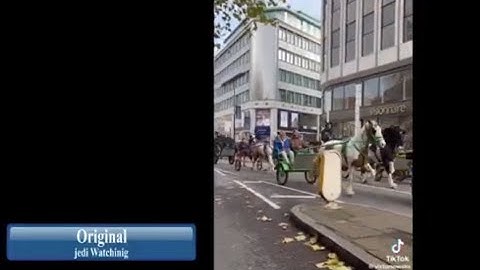 London yesterday, Disgruntled bankrupted UK Motorists getting around Sadiq Kahn’s ULEZ Cameras...