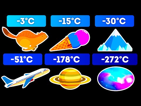 Видео: Сравнение самых холодных объектов