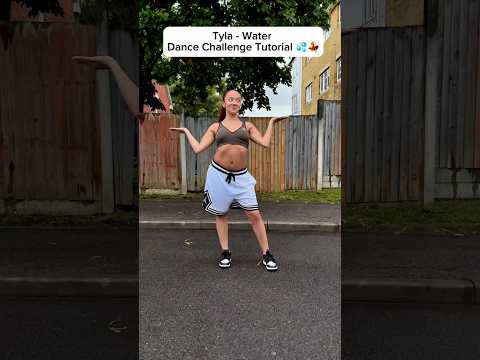 Tyla - Water ( Dance challenge tutorial) 💦💃 @laurensnipzhalil