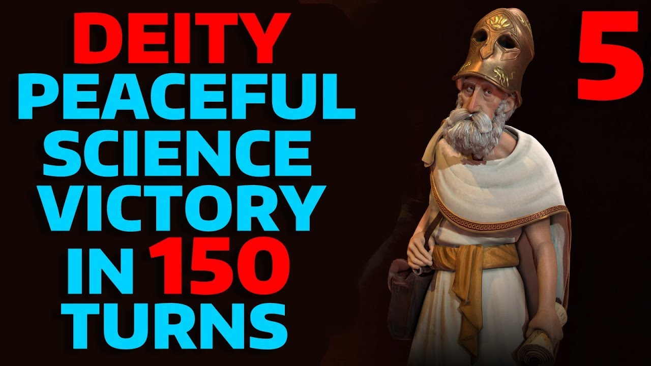 Civ 6 - T150 Peaceful DEITY Science Victory - Part 5