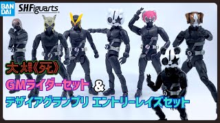 フィギュアーツ GMライダーセット＆デザイアグランプリ エントリーレイズセット レビュー】S.H.Figuarts デザイアグランプリ エントリーレイズセット