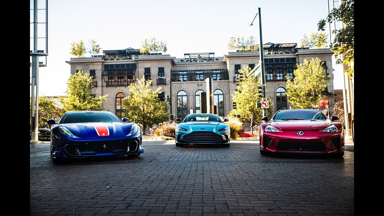 Denver Car Show Brings Out The Heavy Hitters! Chiron, LFA, 812 Competizione, 918, & More!