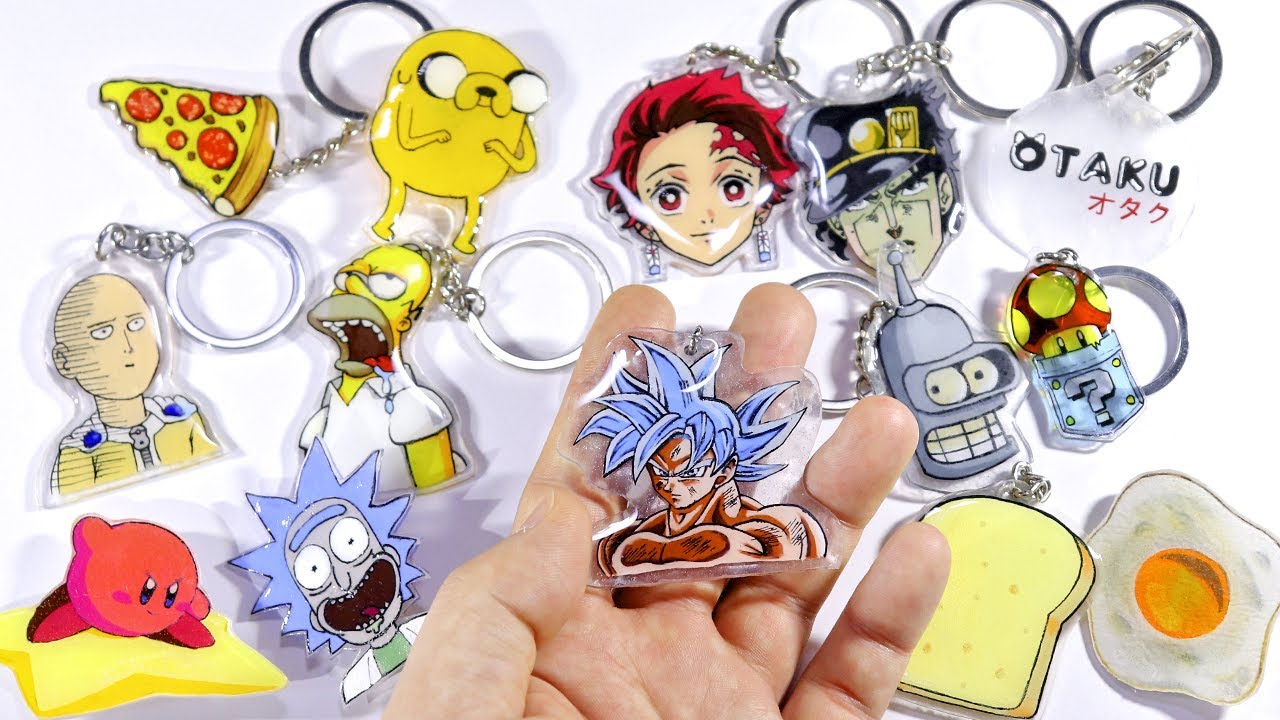 ASÍ puedes hacer LLAVEROS CASEROS personalizados y duraderos! 🔑Tutorial con plástico encogible
