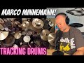 Drum teacher reacts marco minnemann arranging and tracking drums for the next album  mind blown