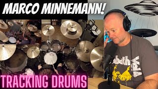 Drum Teacher Reacts: MARCO MINNEMANN -arranging and tracking drums for the next album | Mind BLOWN!