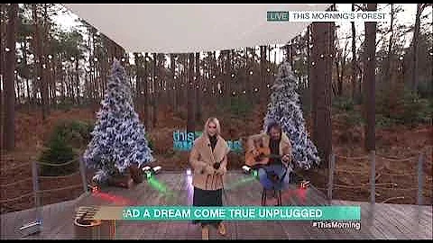 Jo O'Meara Never had a dream come true live on This morning