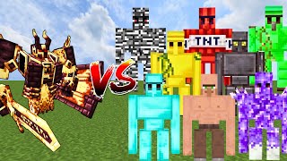 IGNIS vs ALL GOLEMS | Minecraft Mob Battle