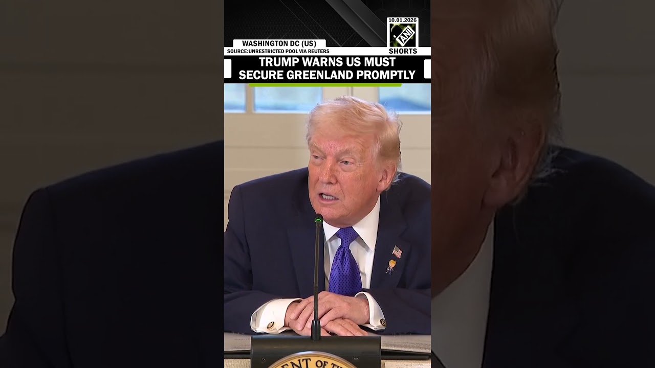 Трамп заявляет, что США должны обеспечить безопасность Гренландии, чтобы предотвратить захват вла...