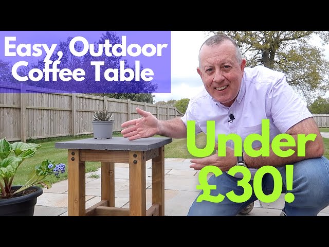 How to Build an Easy Outdoor Coffee class=