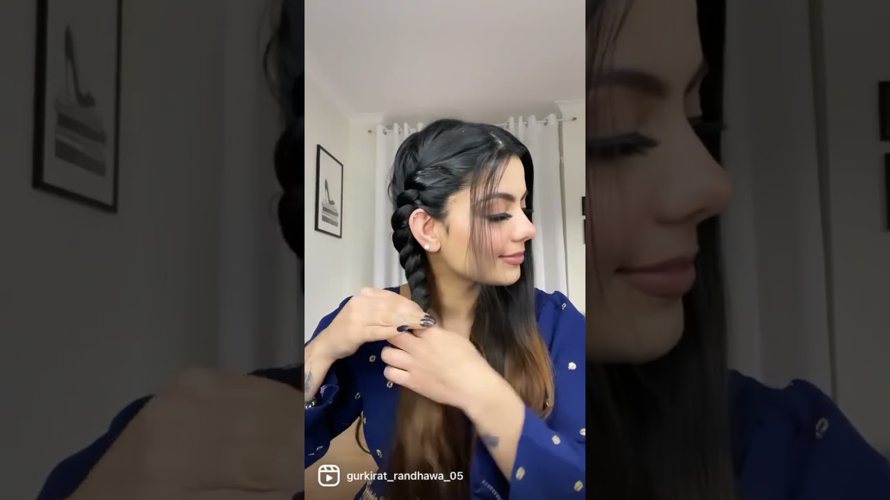 Quick Cute Hairstyle | Twisted Hairstyle | Gurkirat Randhawa adlı videoyu YouTube'da izle Quick Cute Hairstyle | Twisted Hairstyle | Gurkirat Randhawa adlı videoyu YouTube'da izle