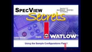 Specview HMI Training Videos - Part 1