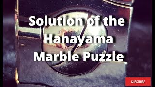 Solution of the #Hanayama #Cast #Marble *Spoiler Alert*