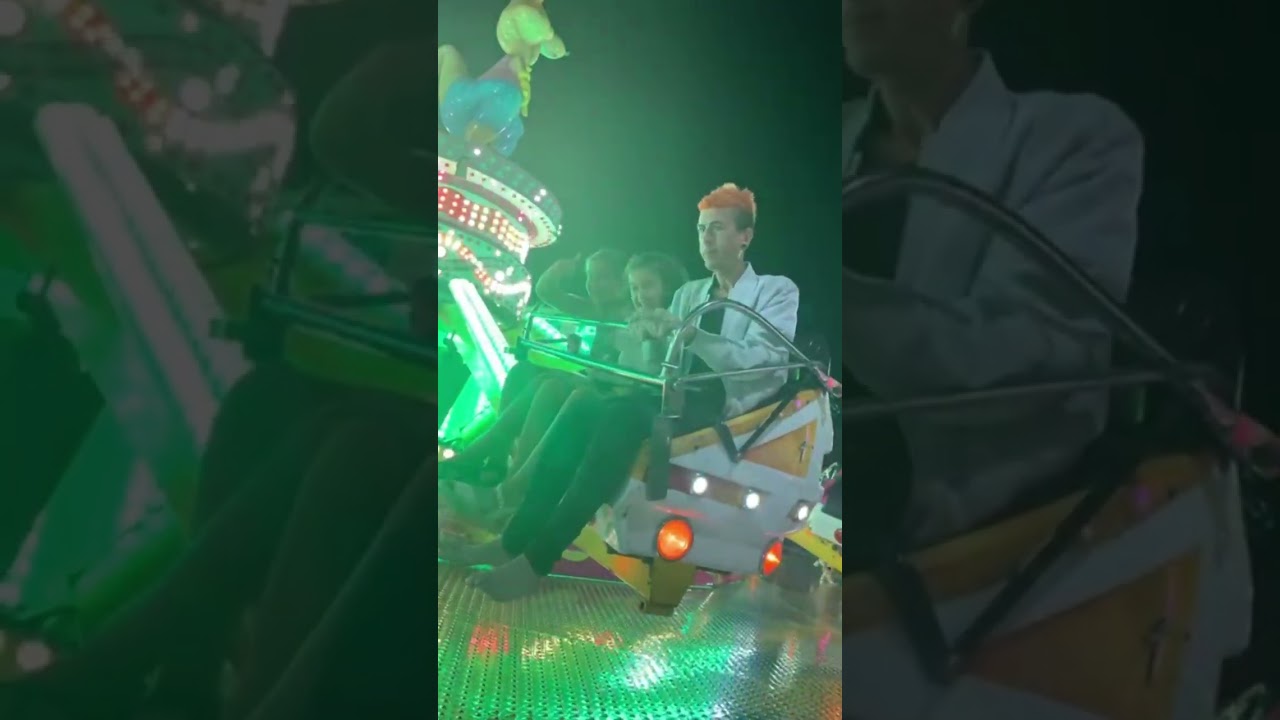 miedo en el Saltamontes Feria El Palmar de Troya 2025 #feria #saltamontes