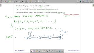 GATE 2023 | TOC | DFA | NO OF STATES | GATE SOLUTIONS ADDA | GATE TEST SERIES | EXPLAINED BY VIVEK