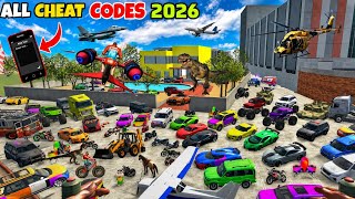 Indian Bike Driving 3D All 100+ Cheat Codes 😱 (New Update 2026)