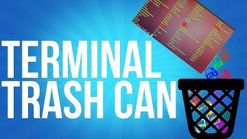 How to use your trash can from the command line