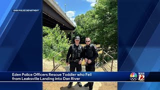 Eden toddler recovering after police rescue him from river